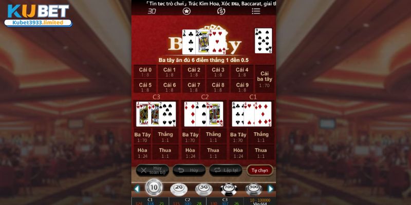 bài 3 cây miền bắc Kubet