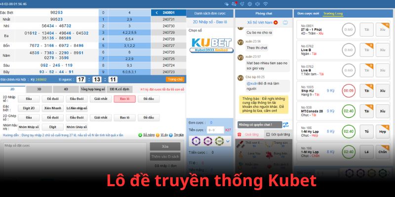 Lô đề truyền thống kubet