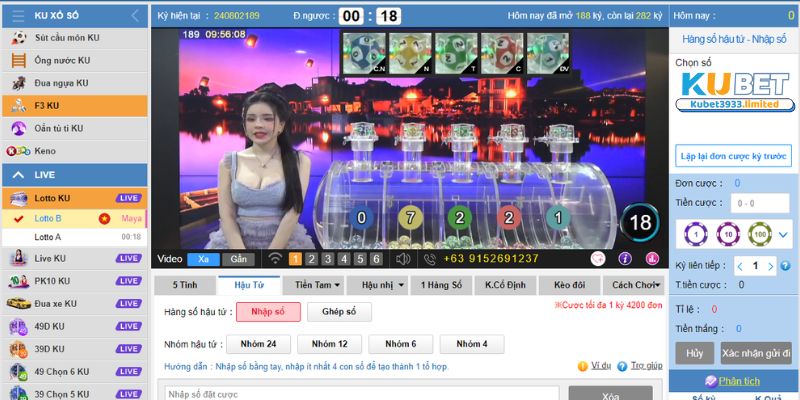 Luật chơi Lotto cơ bản tại Kubet